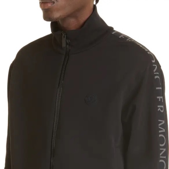 Moncler Black Full-Zip Sweater - Picture 7 of 9